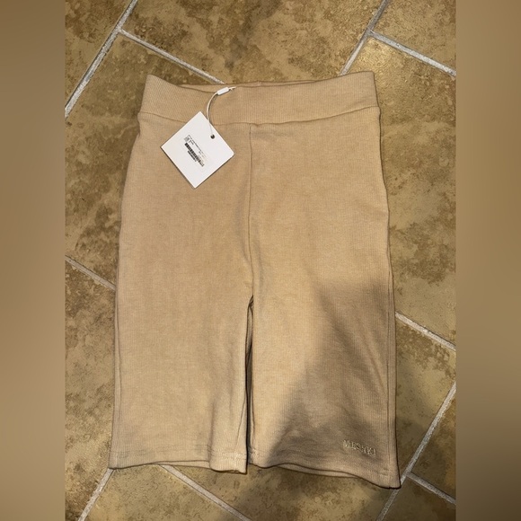 Meshki Pants - Meshki nude biker shorts